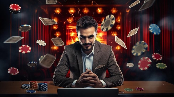 Studio live dealer poltartoto dengan kamera HD dan dealer profesional